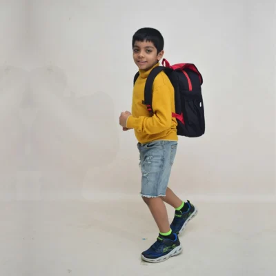 Black Spiderman Junior Backpack