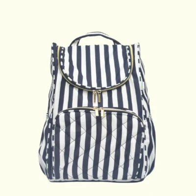 Mono Stripe Diaper Backpack