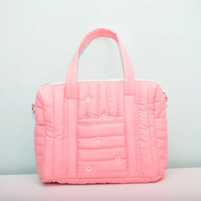 Petals & Peach Mommy Bag