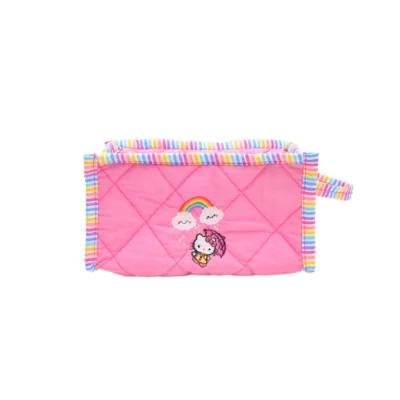 Pink Kitty Box Pouch