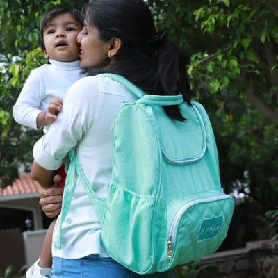 Spear Mint Diaper Backpack