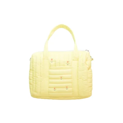 Yellow Tulip Mommy Bag