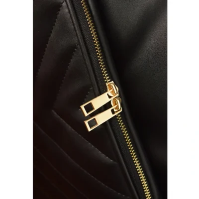 Plush Vegan Leather Backpack