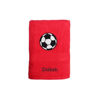 Soccer Bath Towel