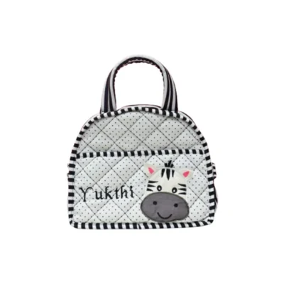 Zebra Diaper Quilted Bag