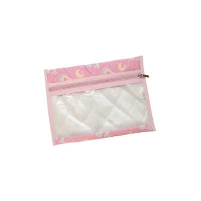 Rainbow Clear Flat Organiser