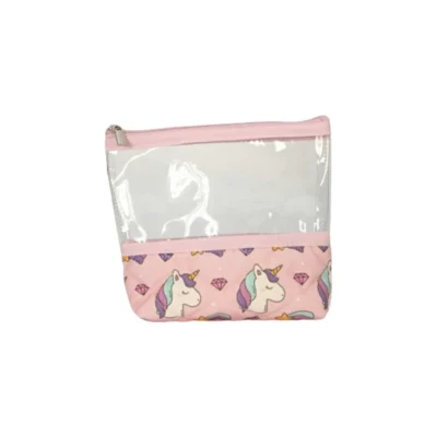 Unicorn transparent pouch