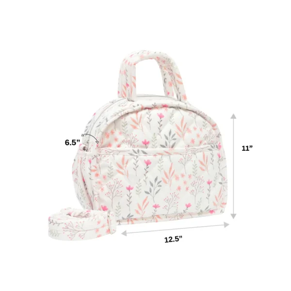 Elara Quilted Mini Diaper Bag - Image 5