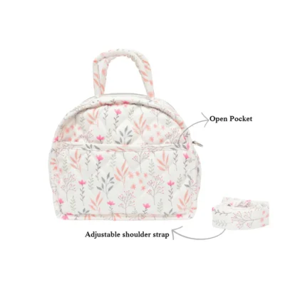 Elara Quilted Mini Diaper Bag