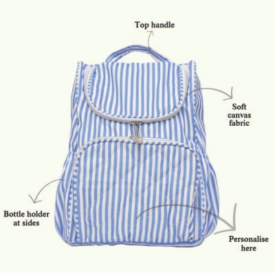 Blue Bay Diaper Backpack
