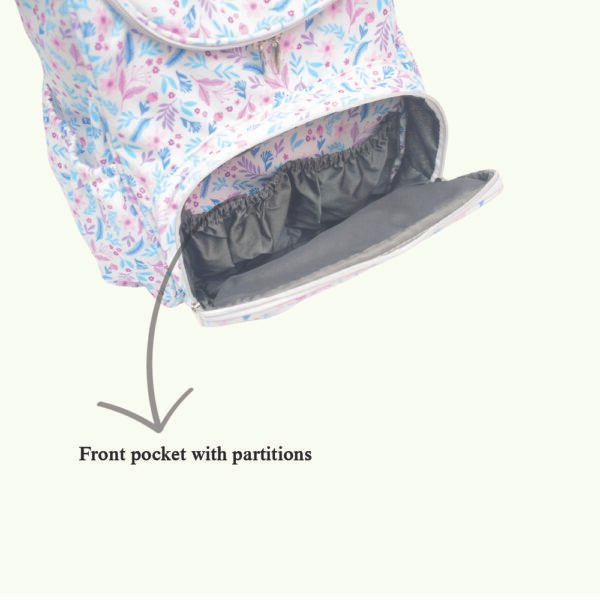 Lilac Diaper Backpack - Image 5