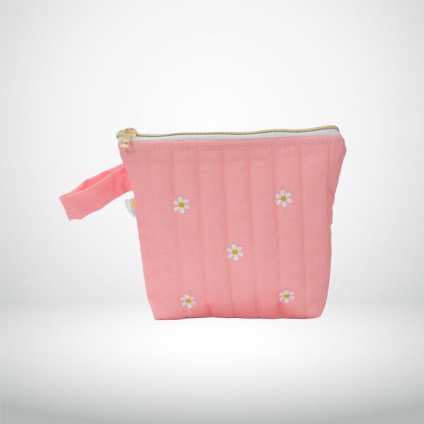 Petals &  Peach Cosmetic Pouch