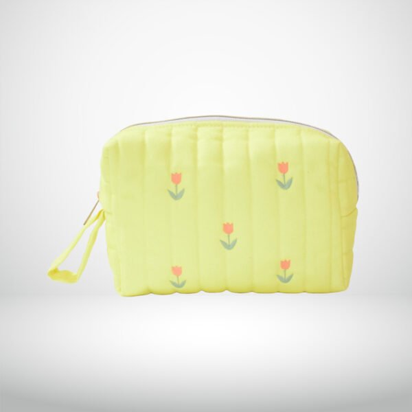 Yellow Tulip - Tote Bag, All Purpose Pouch, Cosmetic Pouch Combo - Image 2