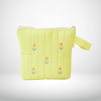 Yellow Tulip – Cosmetic Pouch