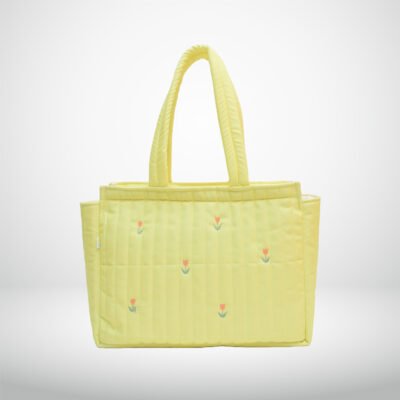 Yellow Tulip – Tote Bag Box Tote
