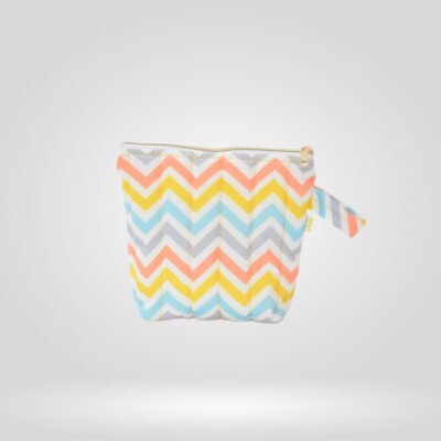 Multi Zig Cosmetic Pouch