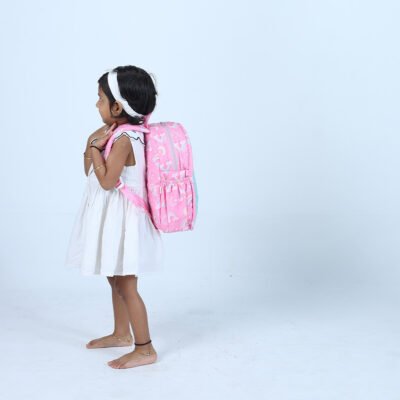 Girl On Moon Toddler Backpack