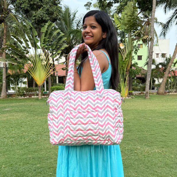 Pink Zig Mommy Bag