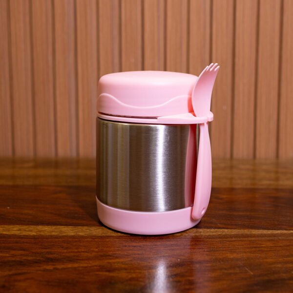 Pink Food Jar