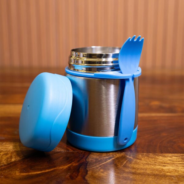 Dark Blue Food Jar