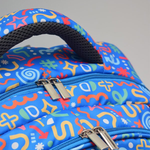 Notebook Printed Backpack - Image 4
