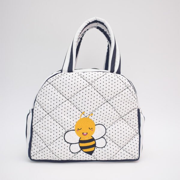 Honey Bee Quilted Lunch Bag