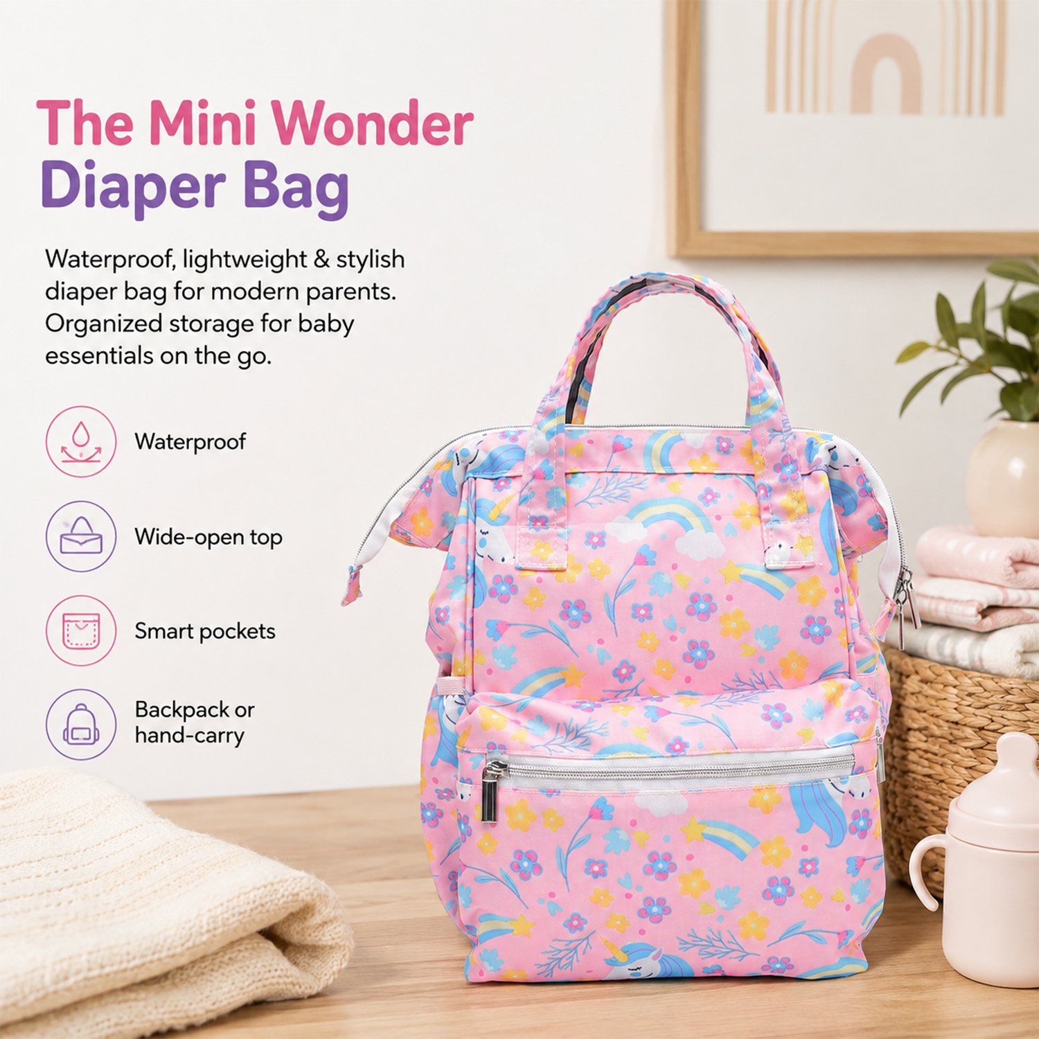 The Plush Story Diaper Bag