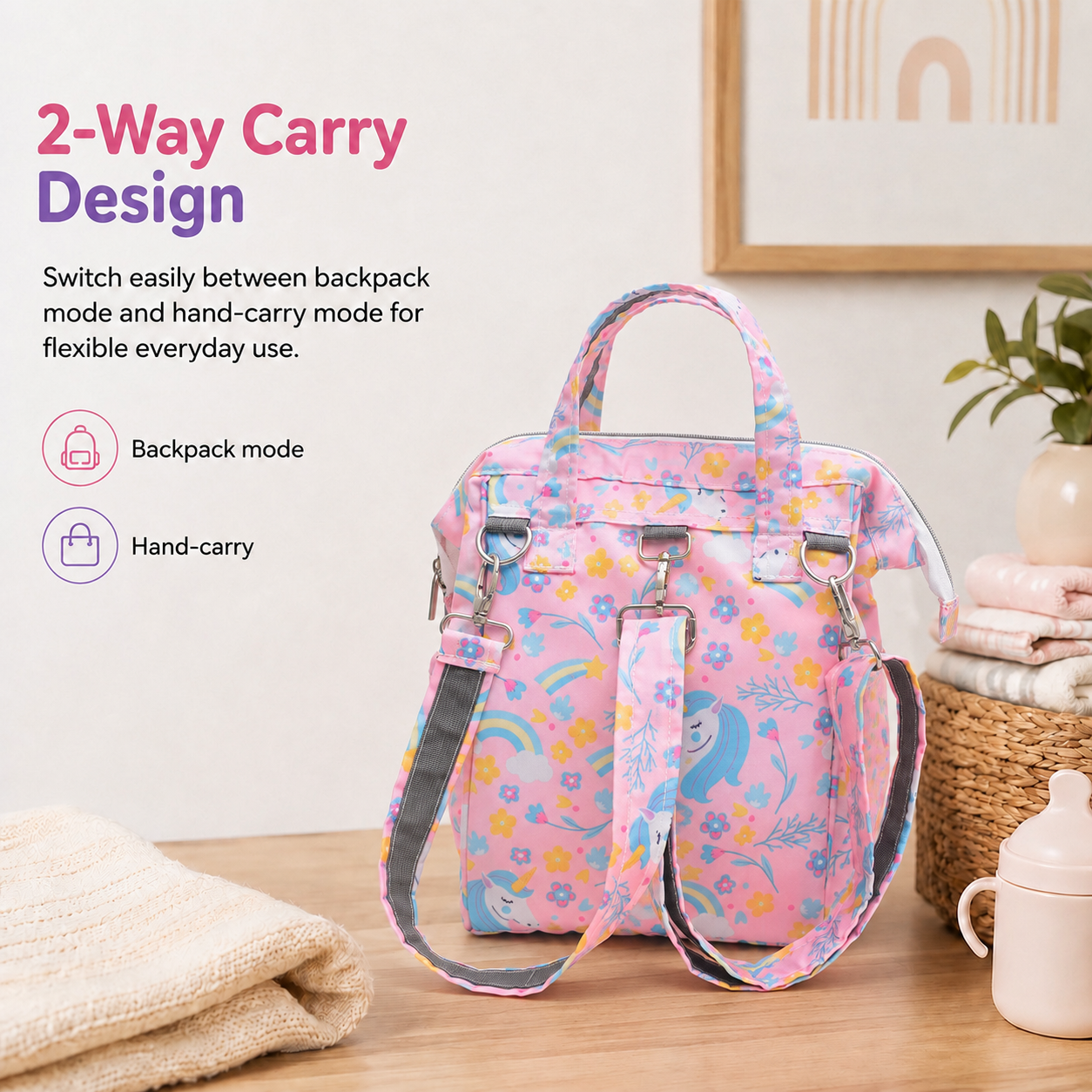 The Plush Story Diaper Bag