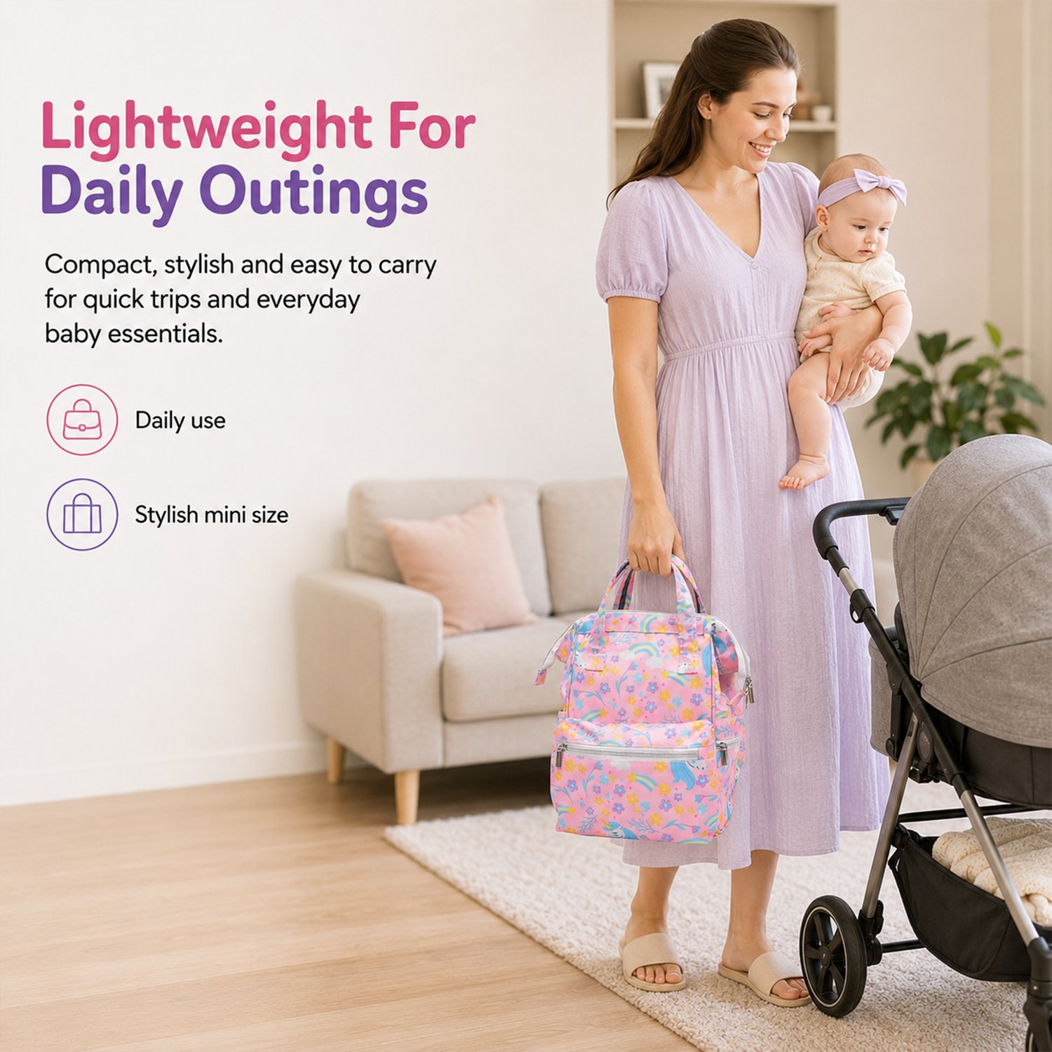 The Plush Story Diaper Bag
