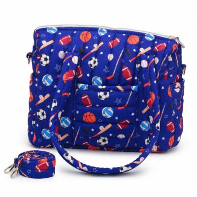The Plush Story Sports Mommy Diaper Bag