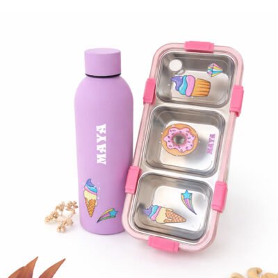 Cupcake Bottle Tiffin Combo