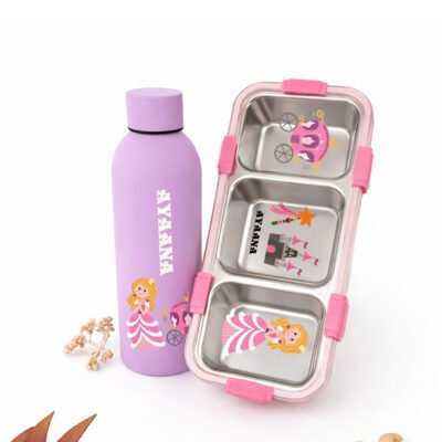 Princess Bottle Tiffin Combo