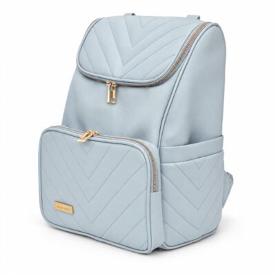 Blue Vegan Diaper Backpack