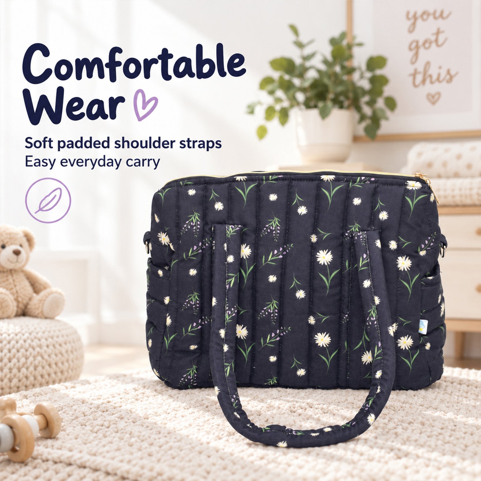 Floral Mommy Bag - Image 5