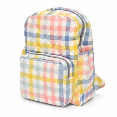 Happy checks Quilted Diaper Bag